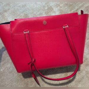 Tory Burch Robinson Saffiano Leather Tote Bag